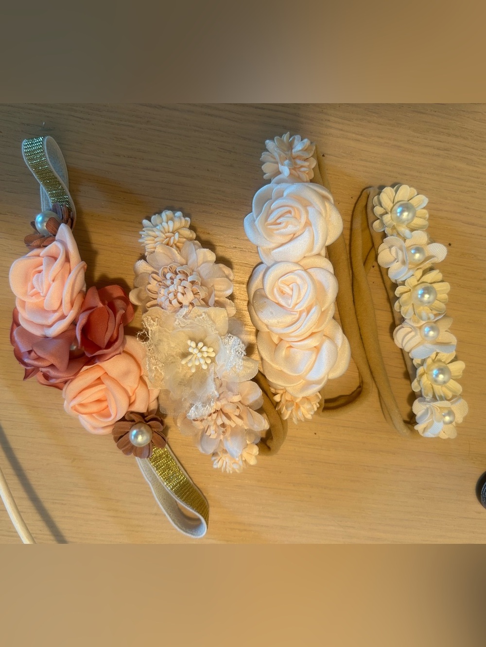 Handmade Baby / toddler flower bands